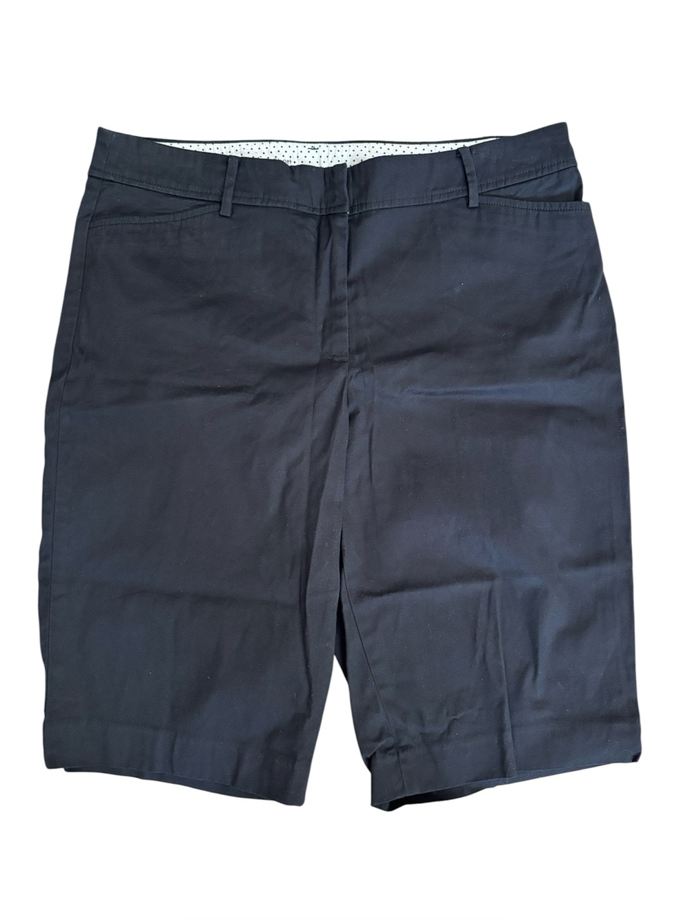 Talbots Black Perfect Bermuda Short Size‎ 12